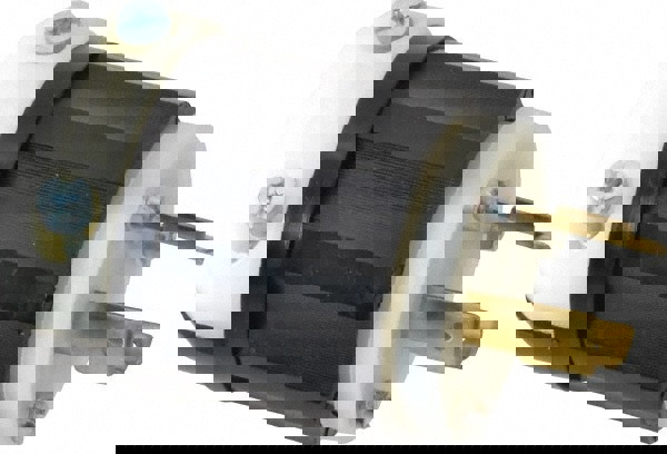 Locking Inlet: Plug, Industrial, L7-20P, 277V, Black & White